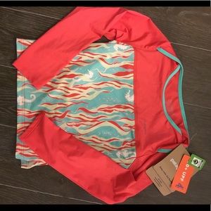 Patagonia baby little sol rashguard NWT 5T